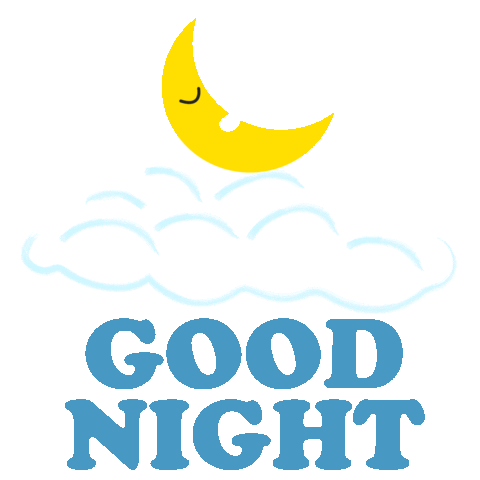 Sleepy Good Night Sticker for iOS & Android | GIPHY
