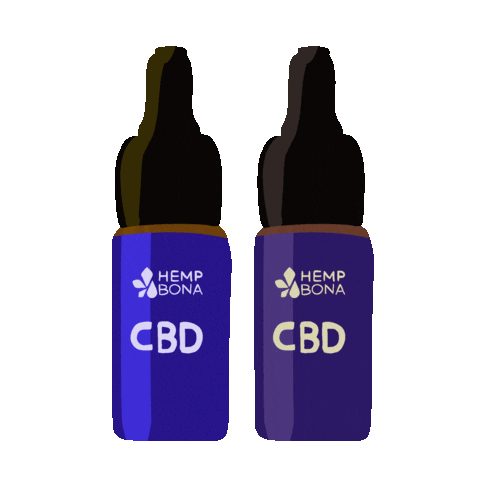 HEMPBONA | CBD | slovenská BIO farma Sticker