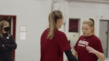 Volleyball Call GIF by Colgate Athletics