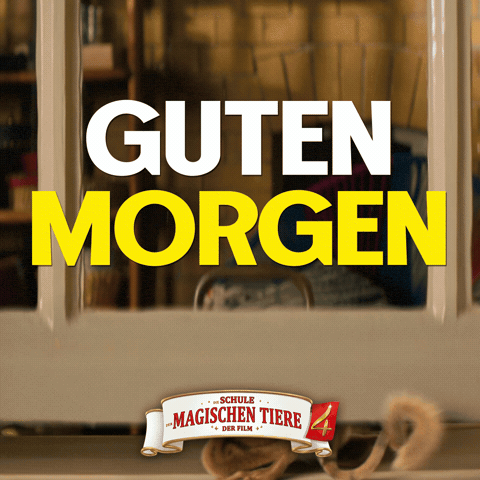Guten Morgen Kinofilm GIF by Die Schule der magischen Tiere - Der Film