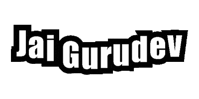 Jai Gurudev Sticker