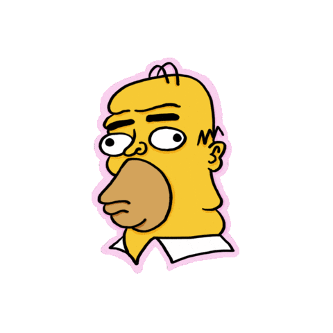 Homer Simpson Sticker