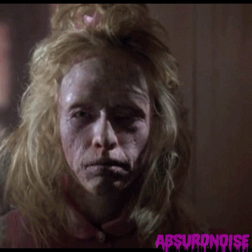 night of the demons horror GIF by absurdnoise