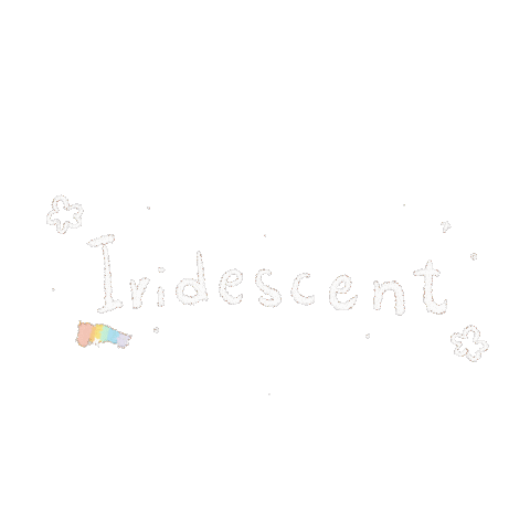 Tossiridescent Sticker