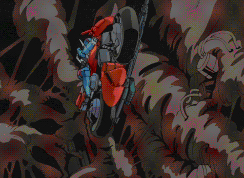 sci-fi robot GIF
