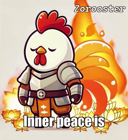 Peace Glow GIF by Zorooster
