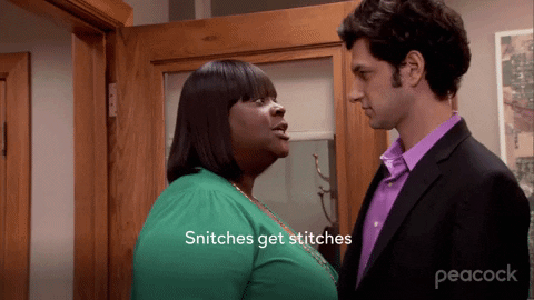 Snitches-get-stitches GIFs - Get the best GIF on GIPHY