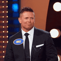 Excited The Miz GIF by ABC Network