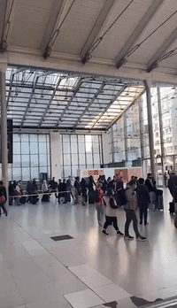 Long Lines at Gare du Nord as Eurostar Hit by IT