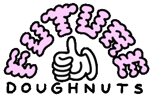 Donuts Thumbs Up Sticker by Future Doughnuts