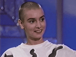 Sinead O Connor Smile GIF by GIPHY News
