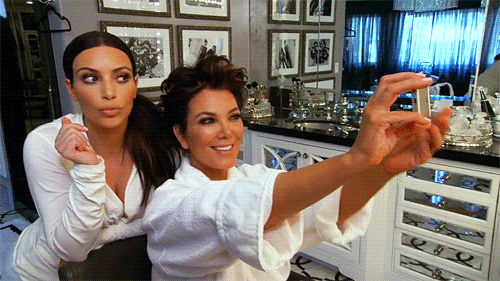 Kim Kardashian Selfie GIF
