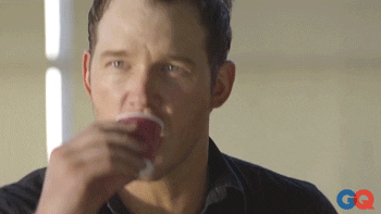 parks and recreation drinking GIF by GQ