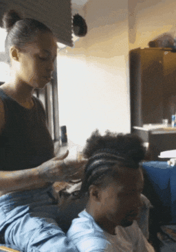 Hair Cornrows GIF by Antoinette Media
