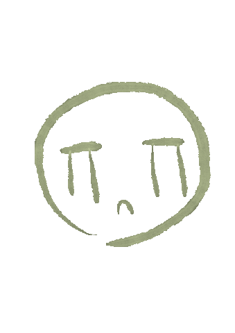 Sad Cry Sticker