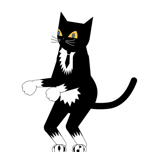 Dance Cat Sticker by Mochi Motion for iOS & Android GIPHY