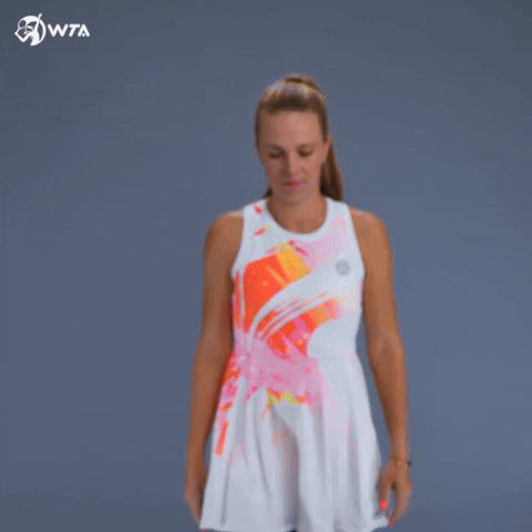 Tennis Arms Crossed GIF by WTA