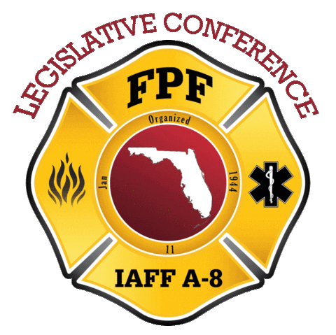 Fpf Sticker by Florida Professional Firefighters