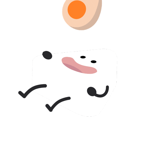 Egg Rice Sticker by Where to go in Japan?