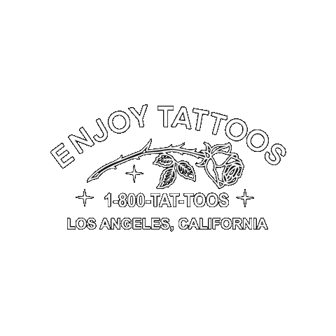 enjoy.tattoos.la Sticker