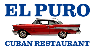 El Puro Cuban Restaurant Sticker