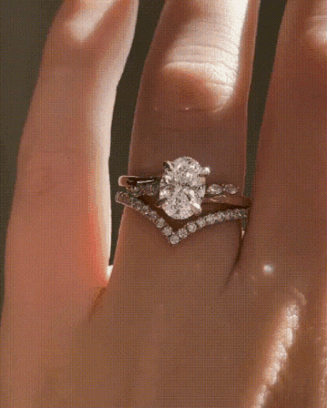 ShivShambuDiamonds shambu shiv shambu oval diamond oval engagement ring GIF