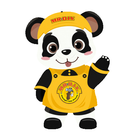 Panda Sticker by MR. DIY