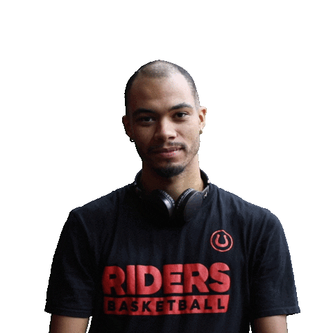 Ian Taylor Headphones Sticker by Leicester Riders