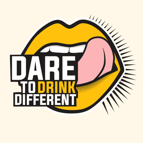 DaretoDrinkDifferent beer tongue lick tong GIF