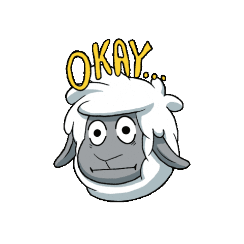 Okay Sticker by The Sad Times