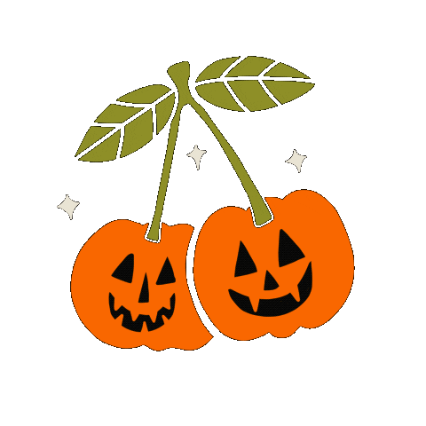 Halloween Fall Sticker by Bananna Bones