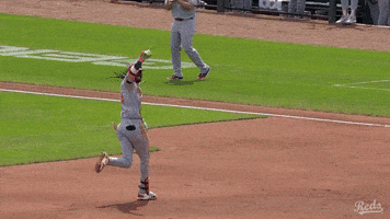 Home Run Baseball GIF by Cincinnati Reds