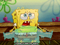 Sad Nickelodeon GIF by Spongebob Squarepants