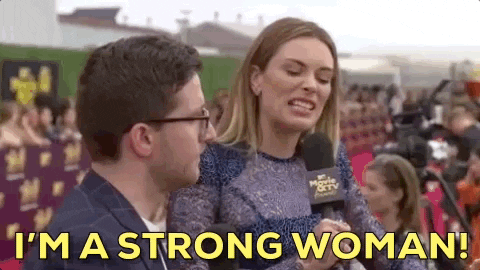 Red Carpet Feminist GIF by MTV Movie & TV Awards - Find & Share on GIPHY