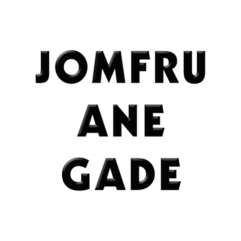 Jomfru Ane Gade Aalborg Sticker