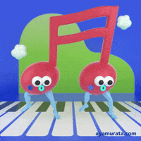Happy Music Note GIF