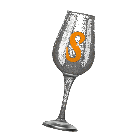 Red Wine Cheers Sticker by Schwaderer Wines