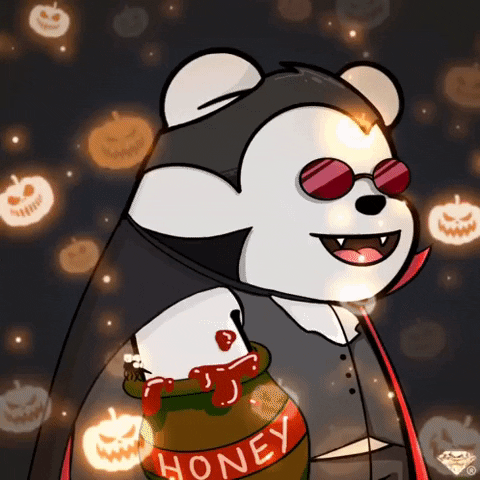 Trick Or Treat Nft GIF by SuperRareBears