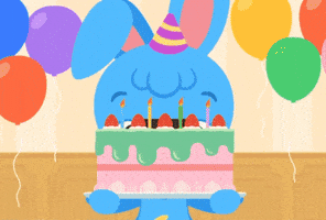 Party Birthday GIF by Tomtomi