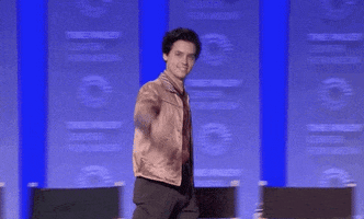 Cole Sprouse Hello GIF by The Paley Center for Media