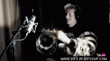 Man Tambourine Gif