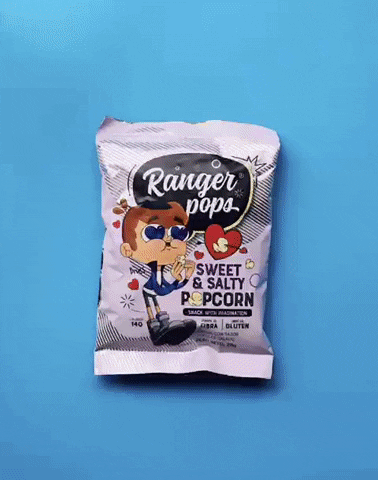 Ranger Popcorn GIF by dumondesnacks