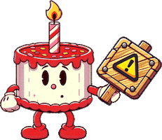 Geburtstagsbanner24 Sticker