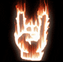 fire metal GIF