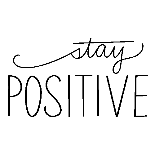 Stay Positive Good Vibes Sticker by Positively Present for iOS ...