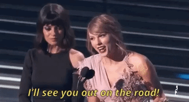 Taylor Swift See You Out On The Road GIF by Billboard Music Awards