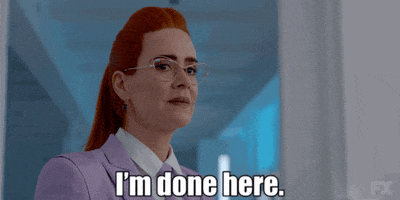 american horror story mic drop GIF by AHS