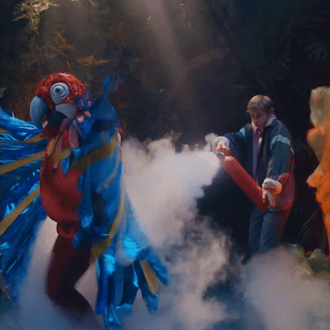 smoke bird GIF by Partizan by partizan