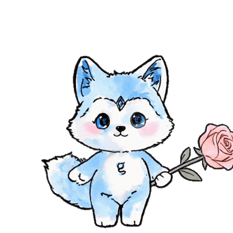 Thanks Thank You Sticker by Glacial Skin