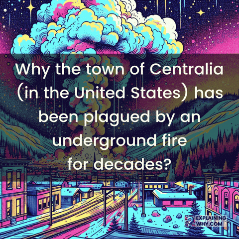 Mine Fire Pennsylvania GIF by ExplainingWhy.com